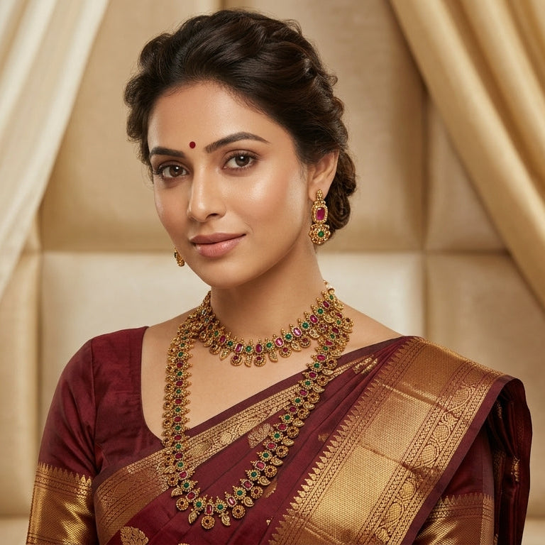 Royal Heritage Temple Necklace Set