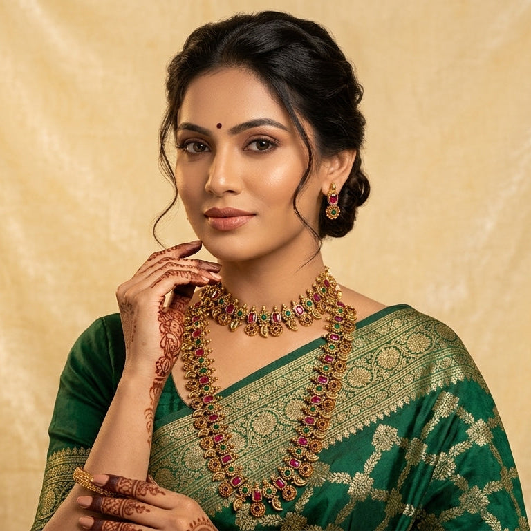 Royal Heritage Temple Necklace Set