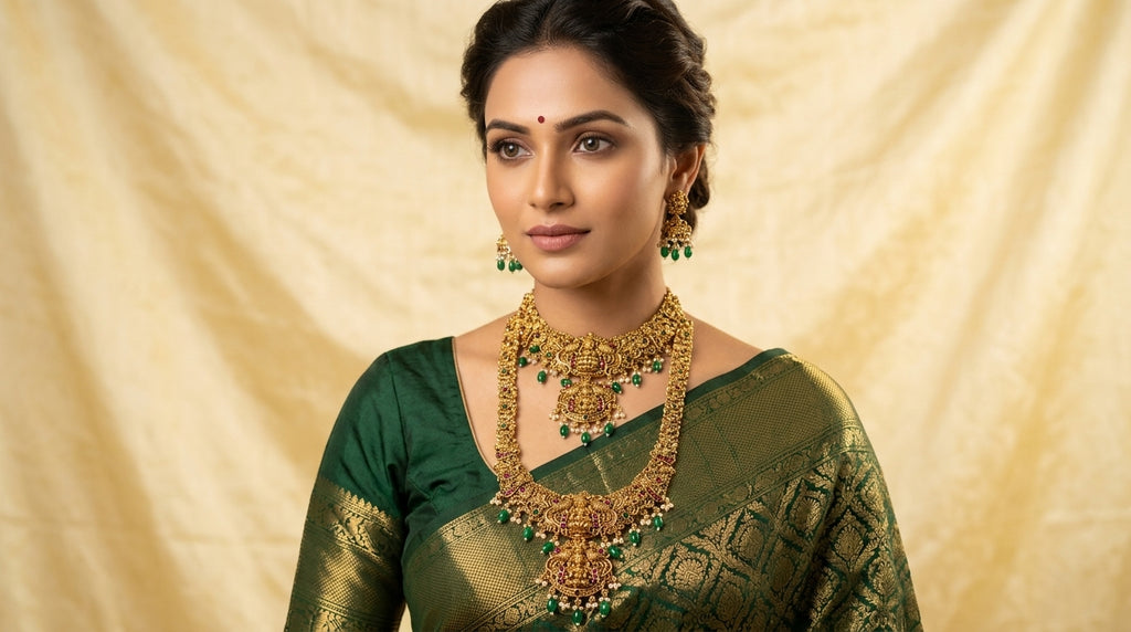 Royal Temple Goddess Necklace Set