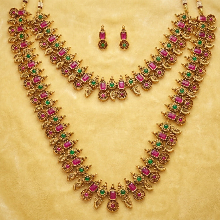 Royal Heritage Temple Necklace Set