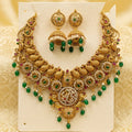 Royal Lakshmi Temple Heritage Necklace Set