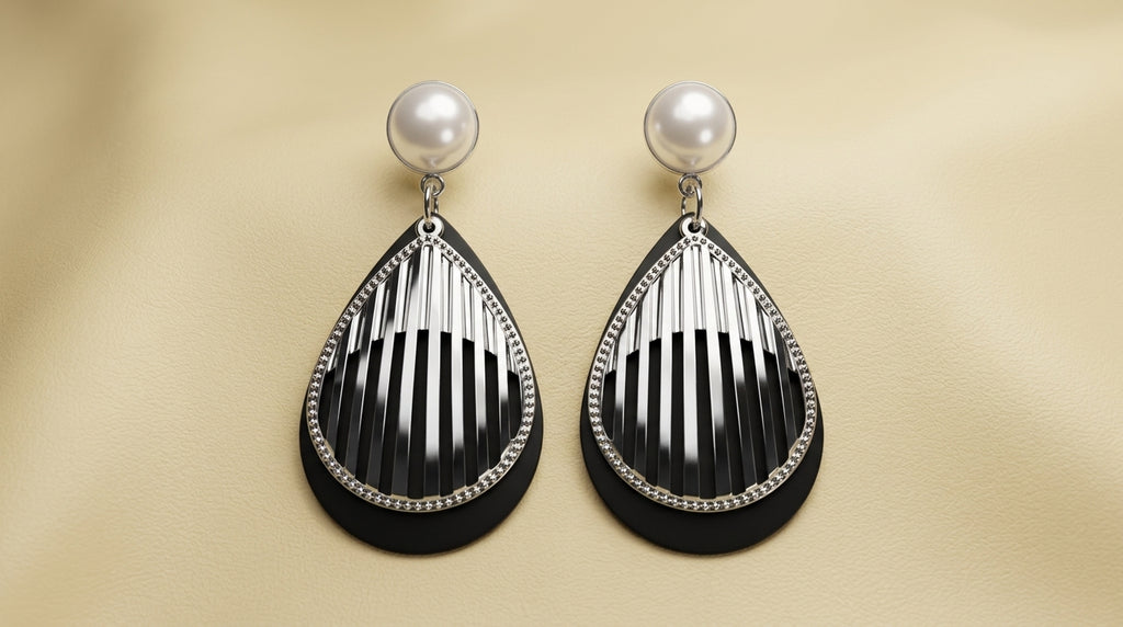 Pearl Elegance Drop Earrings
