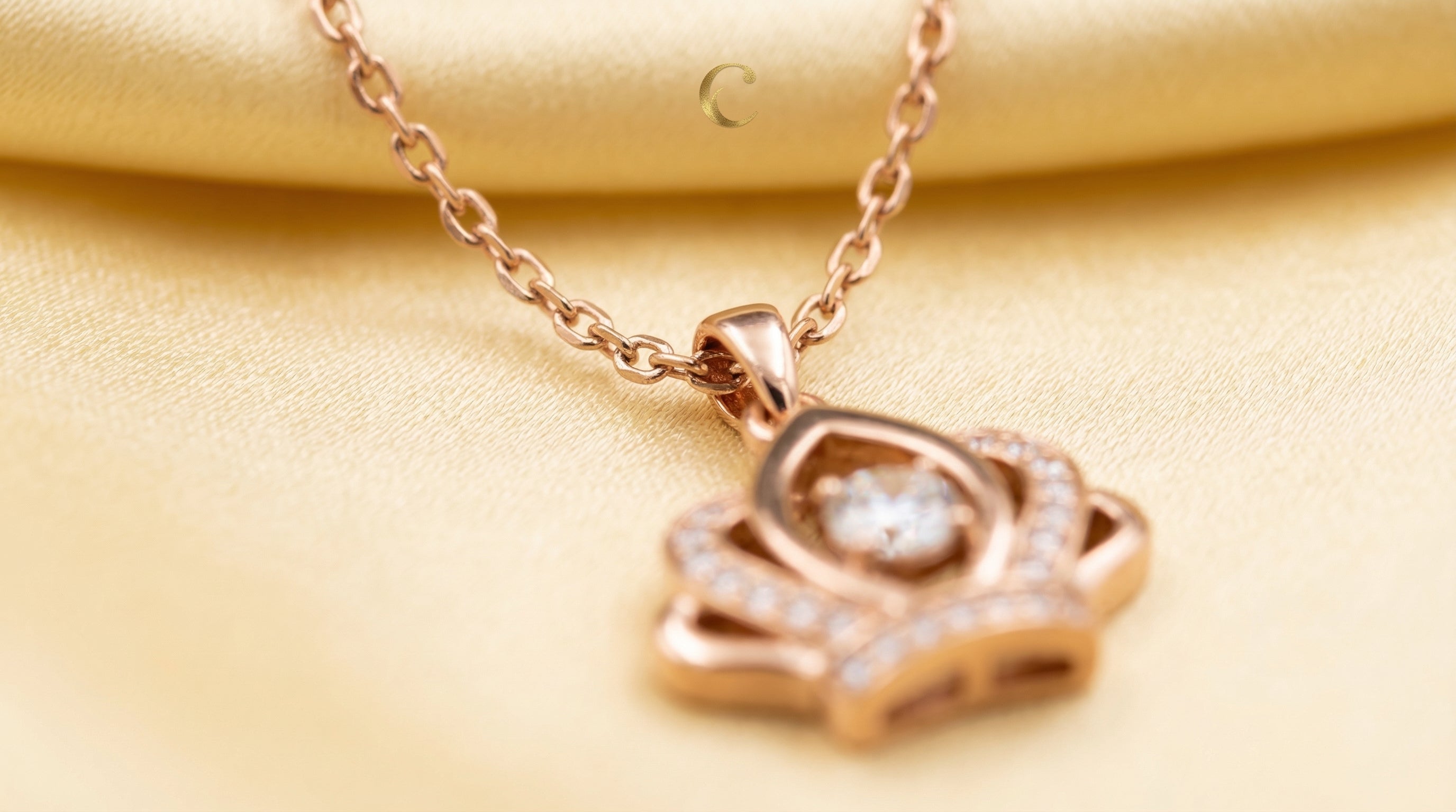 Royal Embrace Diamond Pendant
