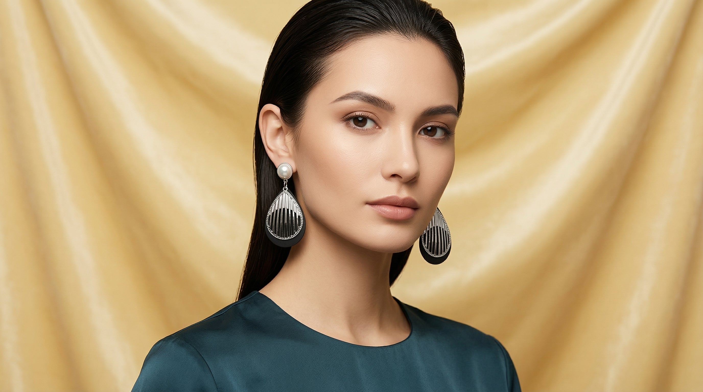 Pearl Elegance Drop Earrings