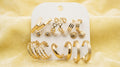 Premium Gold Style Multi Earring Combo Set