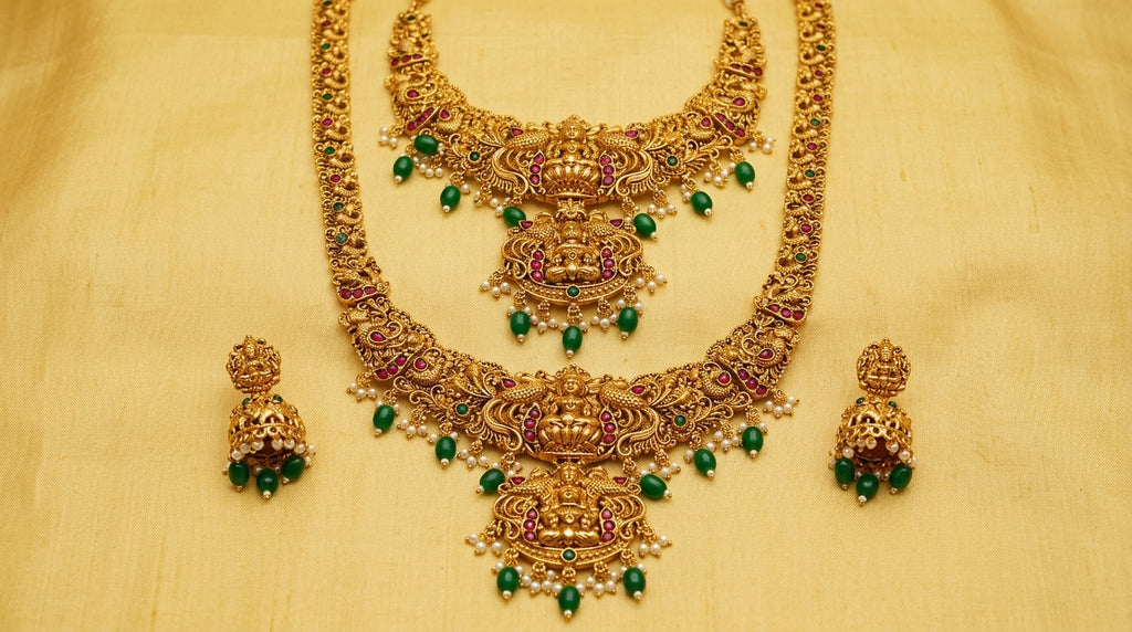 Royal Temple Goddess Necklace Set