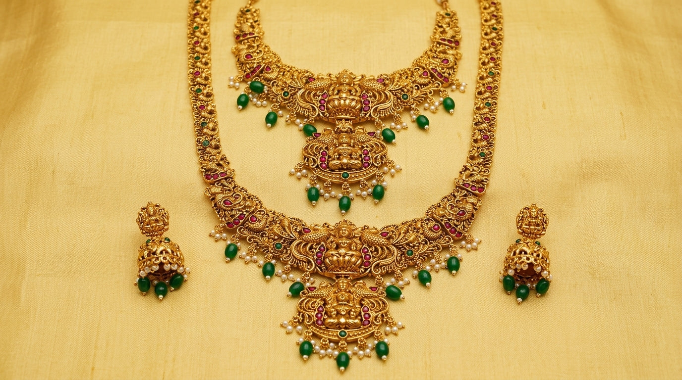 Royal Temple Goddess Necklace Set