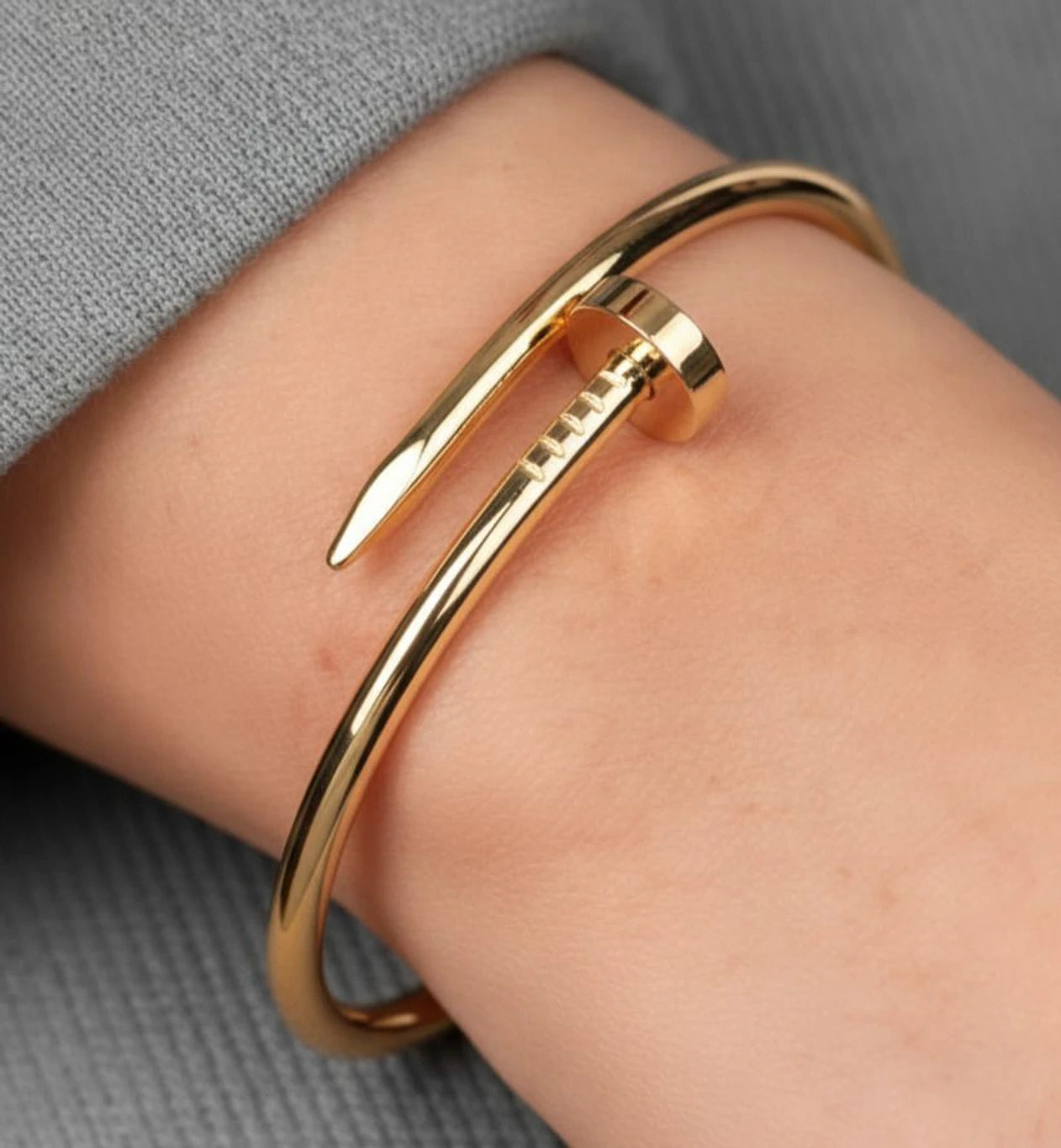 Luxury Gold Bracelet Stack Set – 3 Piece