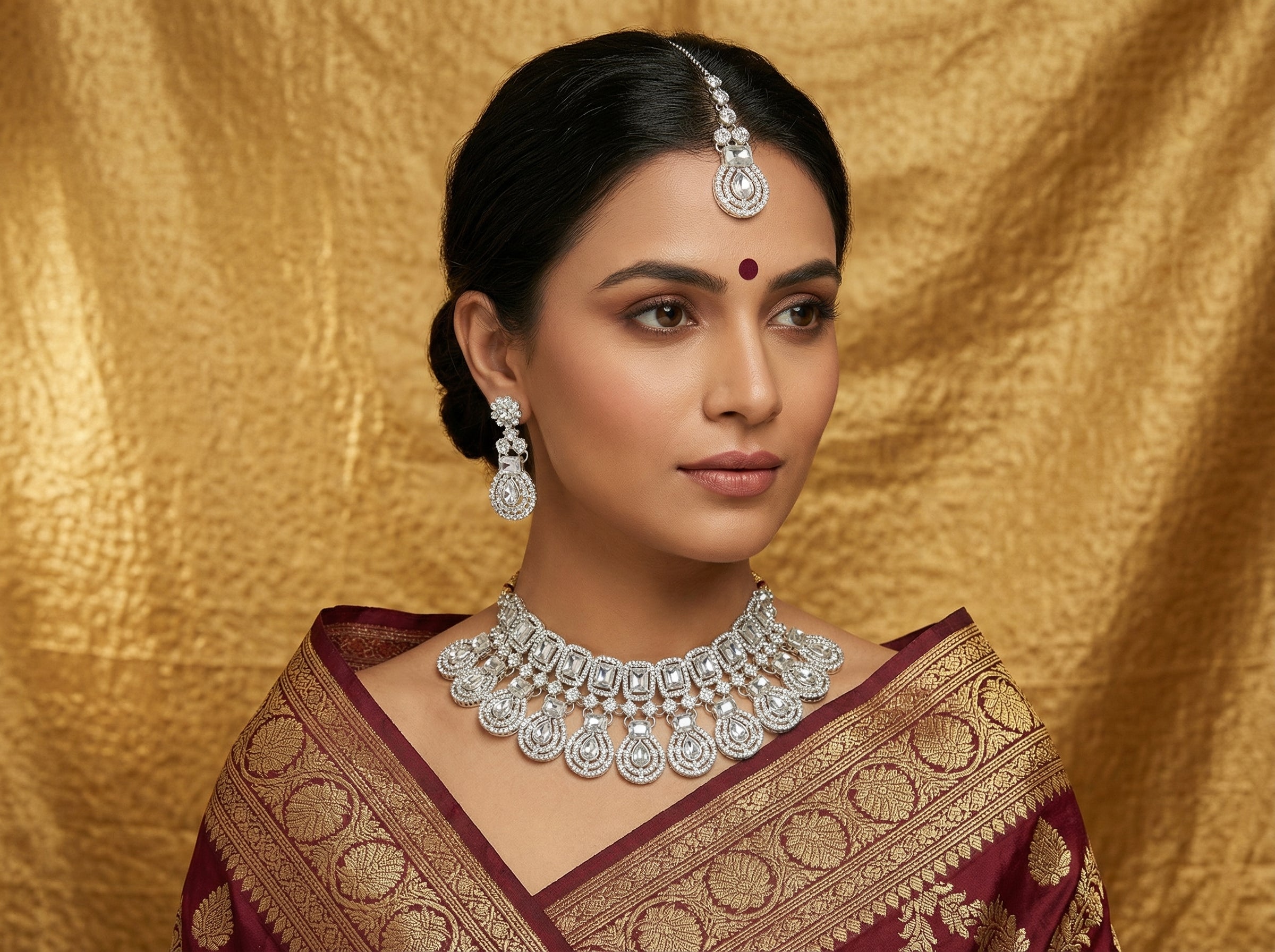 Aqua Royale Statement Necklace Set