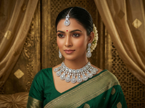 Aqua Royale Statement Necklace Set